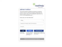 Tablet Screenshot of brokers.medihelp.co.za